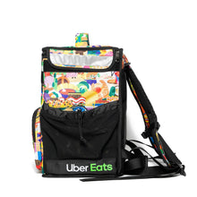 Load image into Gallery viewer, Uber Eats Branded Insulated Backpack (Limited Edition Artist Series) - MELANIE